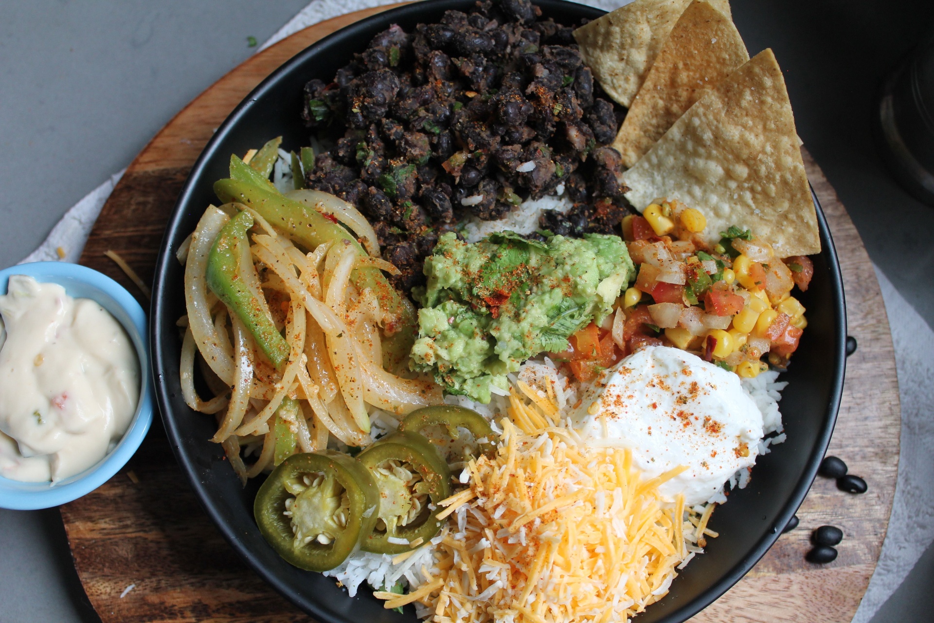 Steak burrito bowl