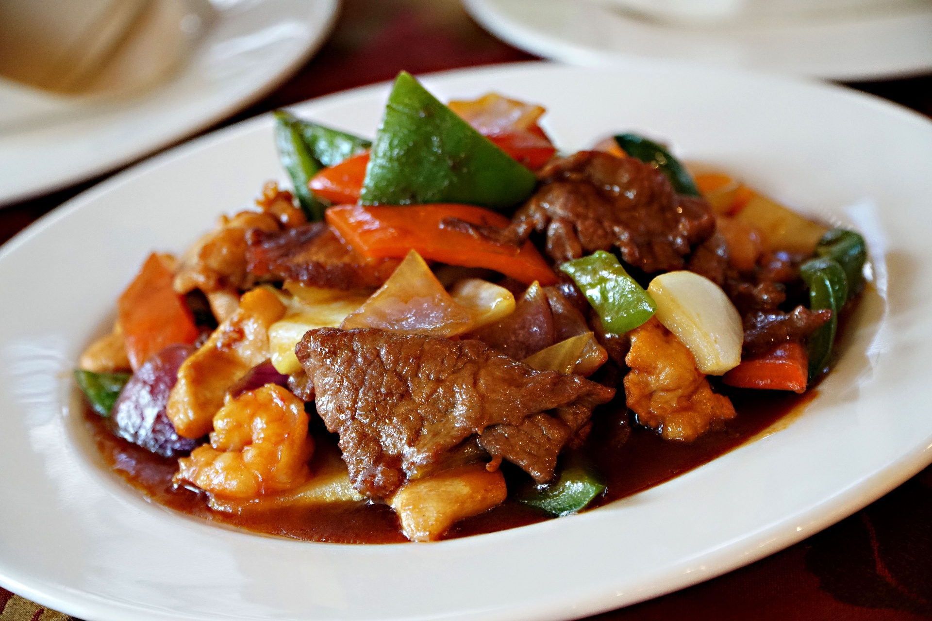 Beef in black bean