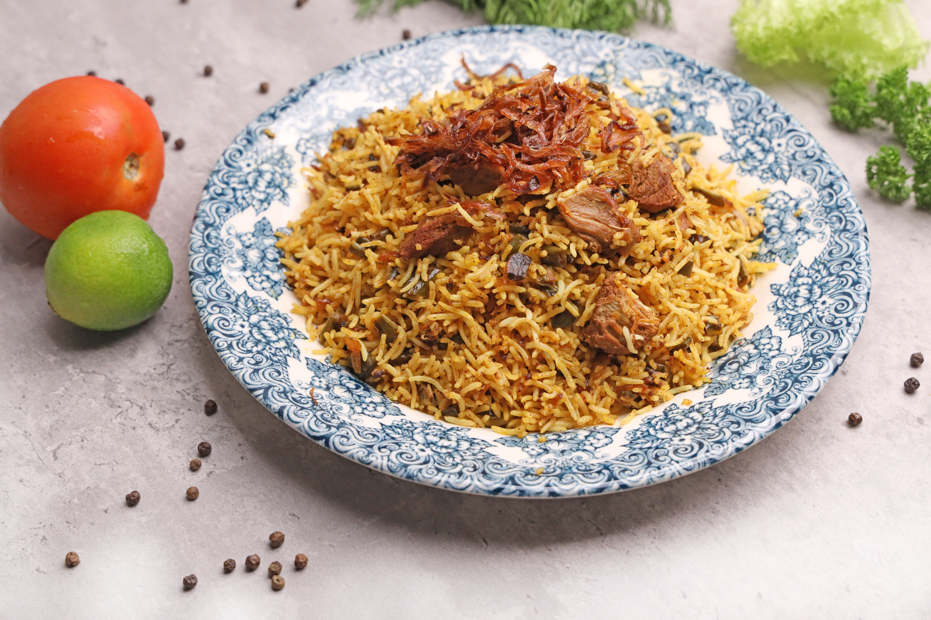 Lamb biryani