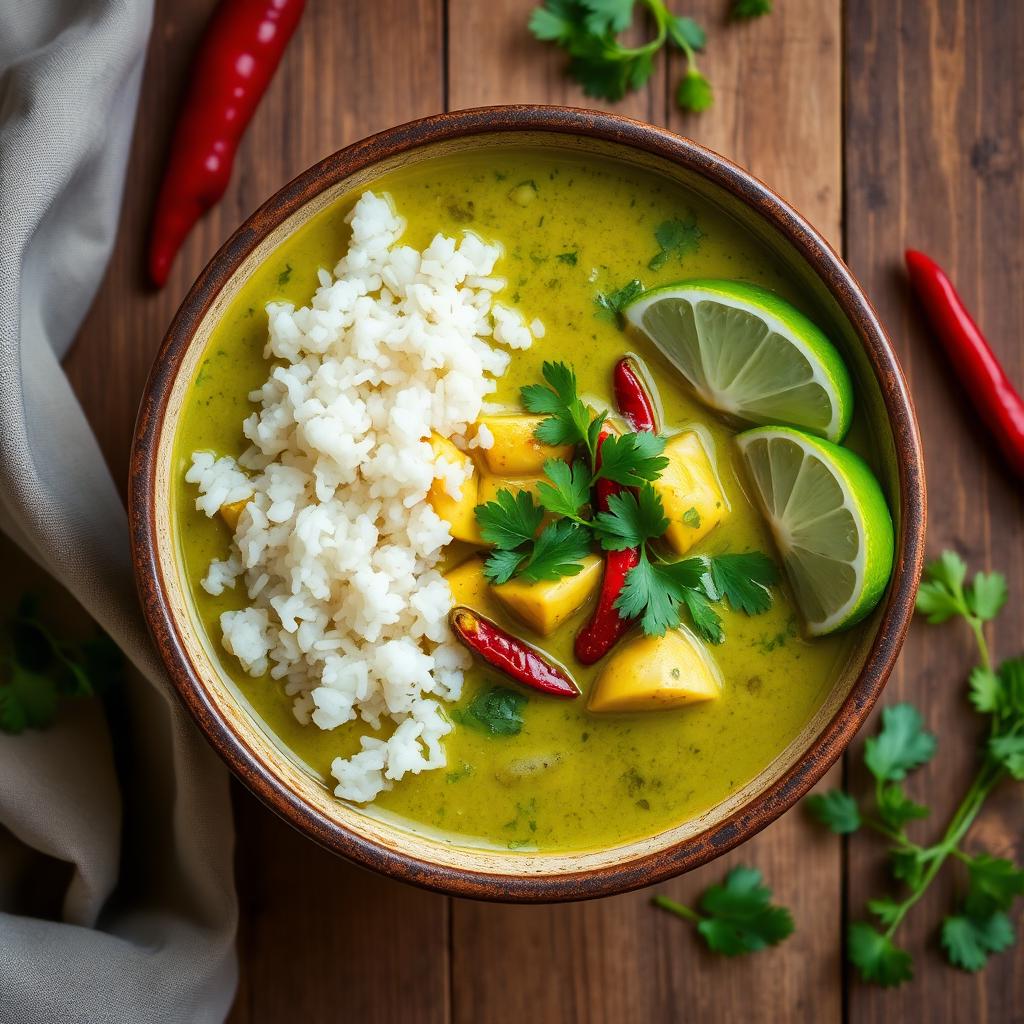 Thai green curry